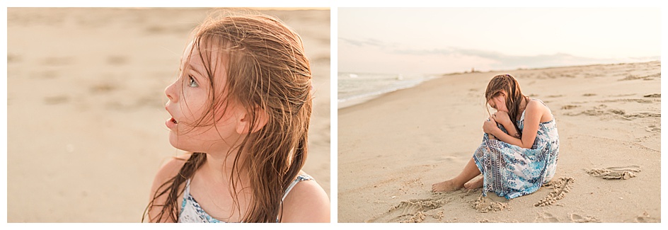 girl on beach