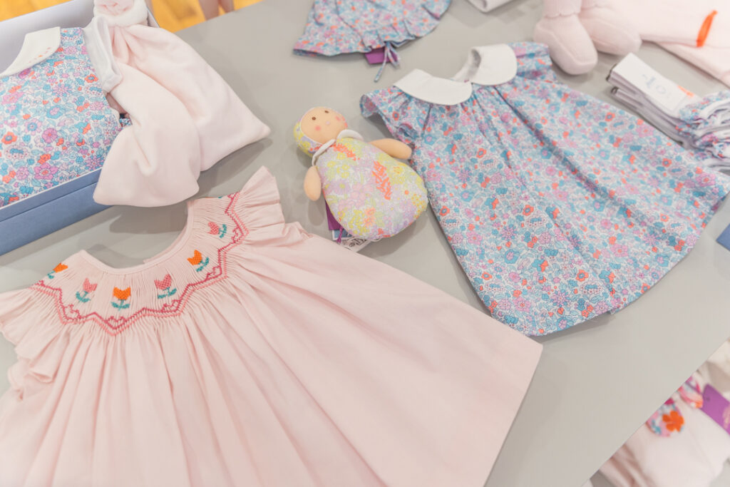 Classic and timeless baby girl dresses at Jacadi Paris in Summit, NJ