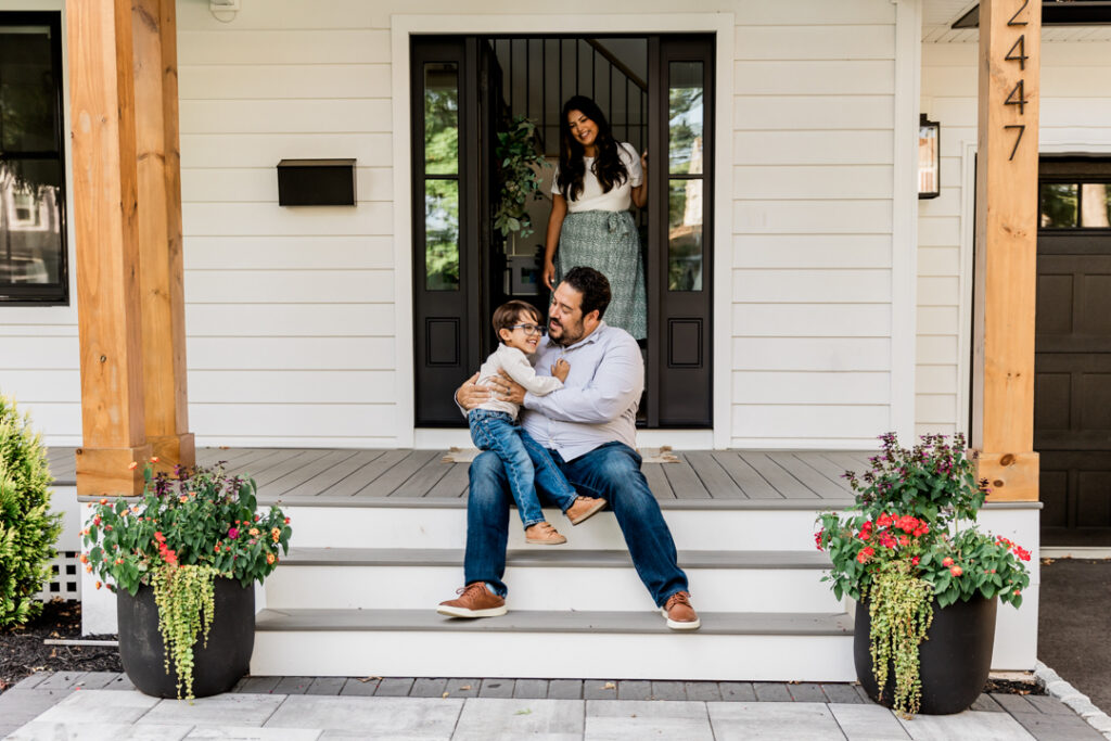 meaningful family photos at home in Scotch Plains, NJ