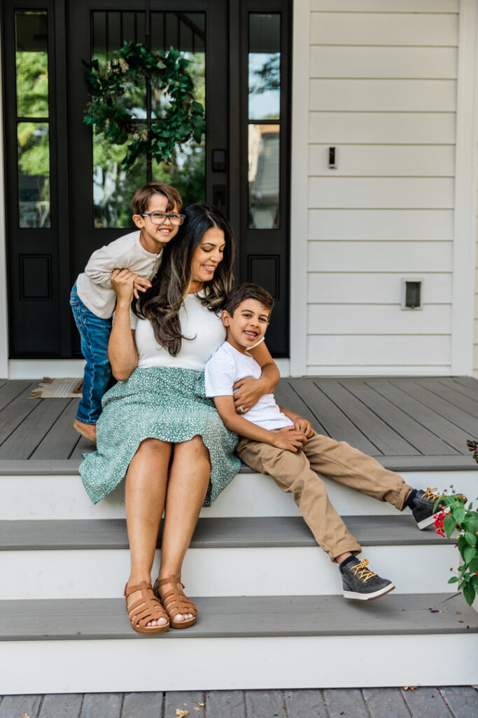 meaningful family photos at home in Scotch Plains, NJ
